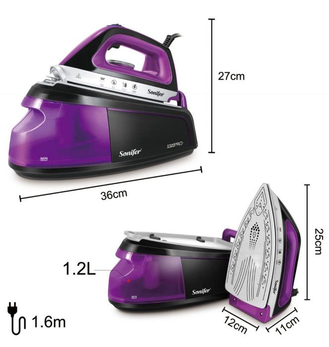 Парогенератор bug' generatori Утюг парной дазмол SONIFER SF-9053