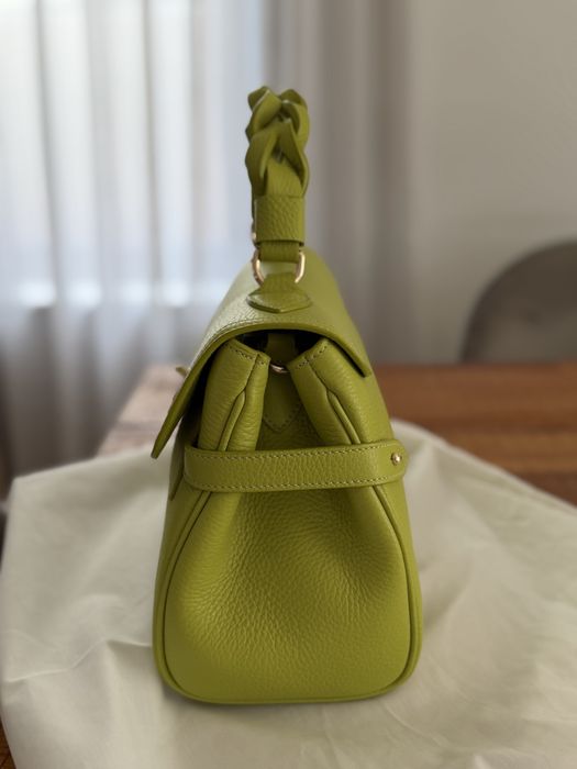 Geanta Laura Maxim Brit mediu lime (noua)