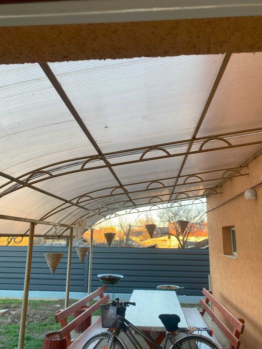 Terasa structura metalica