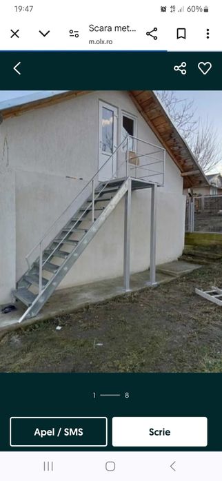 Văns scară la comandă