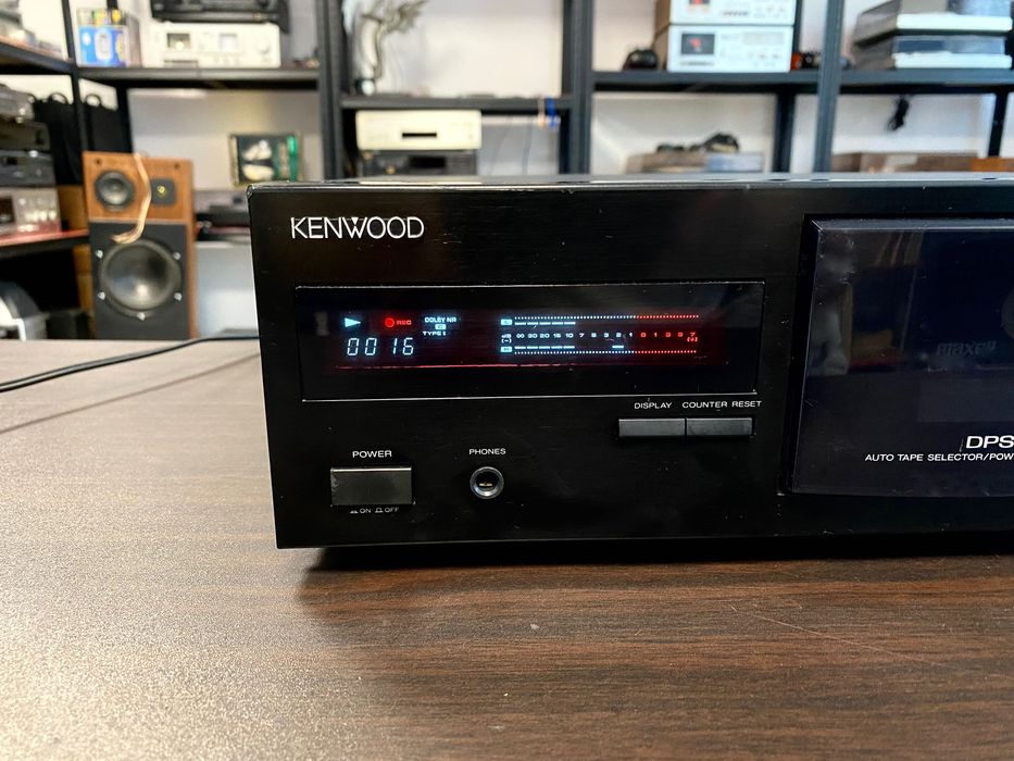 Тримоторен касетен дек Kenwood