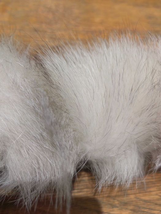 Качулка с естествен пух