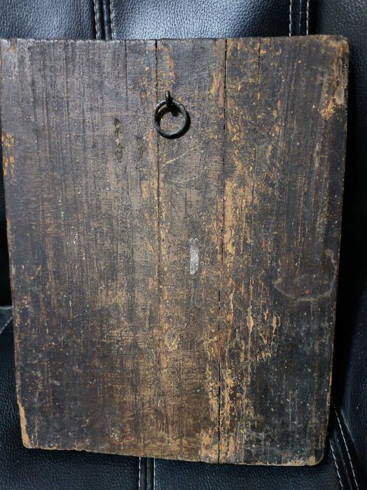 Icoana veche și rara, Sf. Cuv. Sava - 1700, semnata