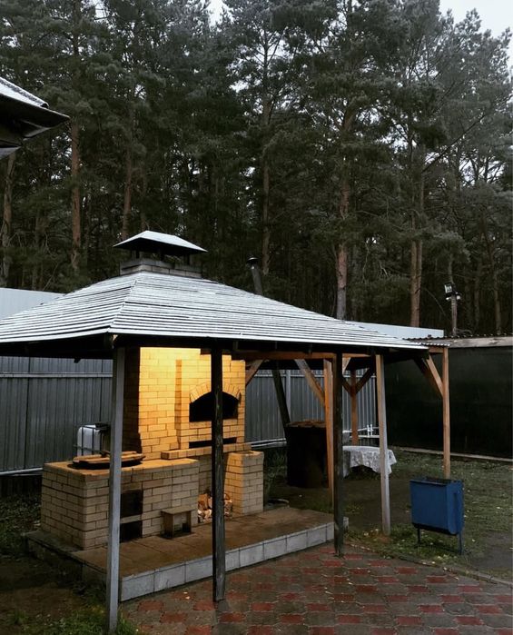 Баня на дровах из Сруба