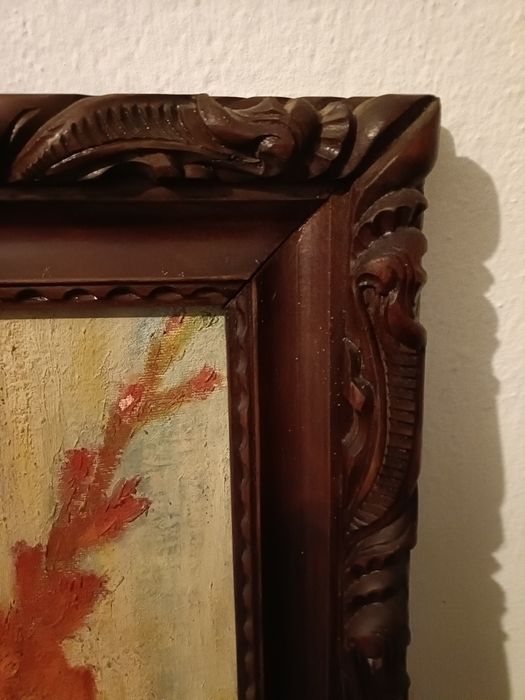 Picturi cu ramă sculptată manual