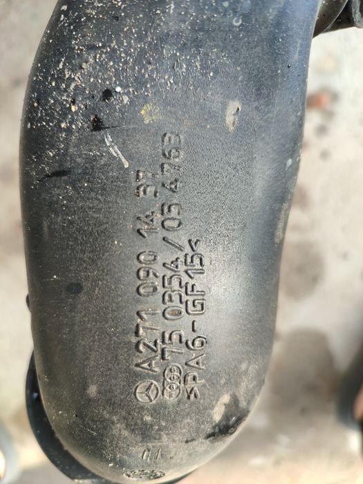 Мерседес. Патрубок интеркуллера. Подходит на разные модели.