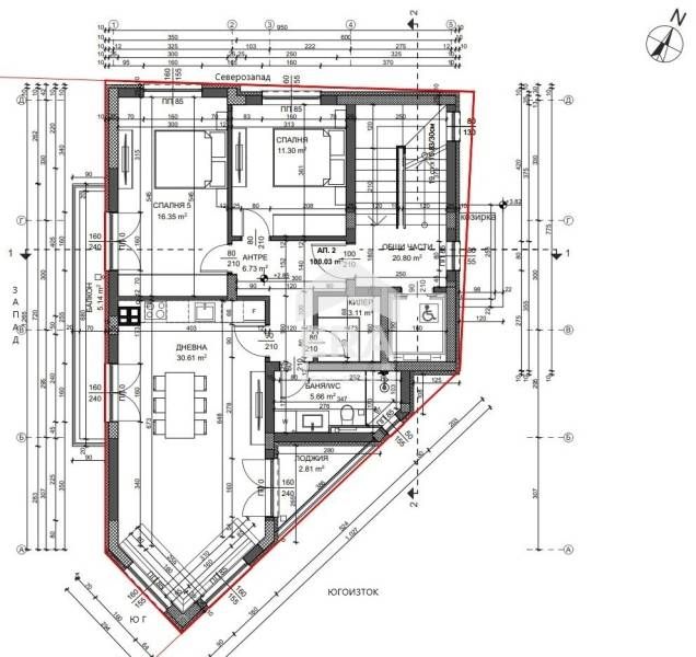 Тристаен, ексклузивен, просторен апартамент за продажба, в новострояща