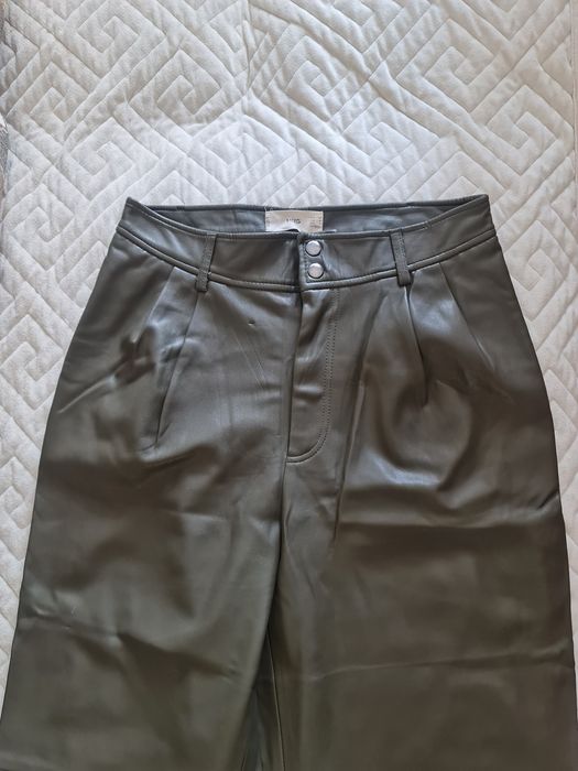 Продам кожаные брюки от фирмы Манго