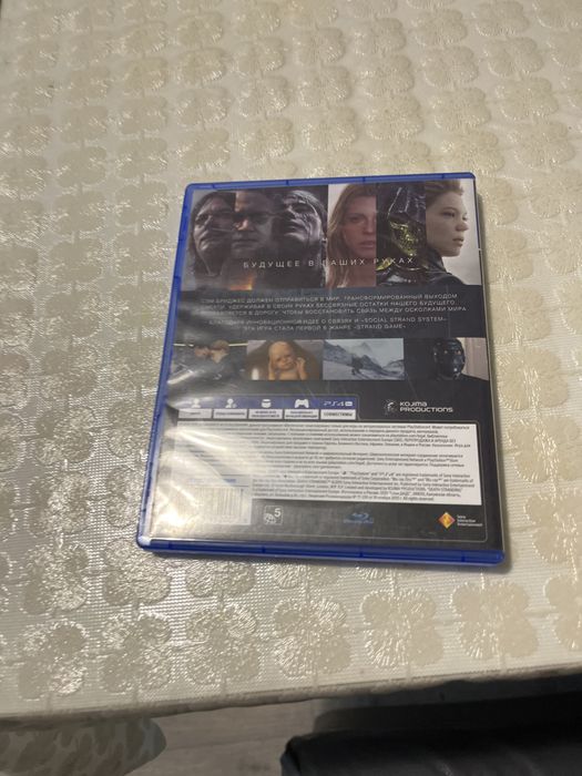 Диск на PS4 death stranding