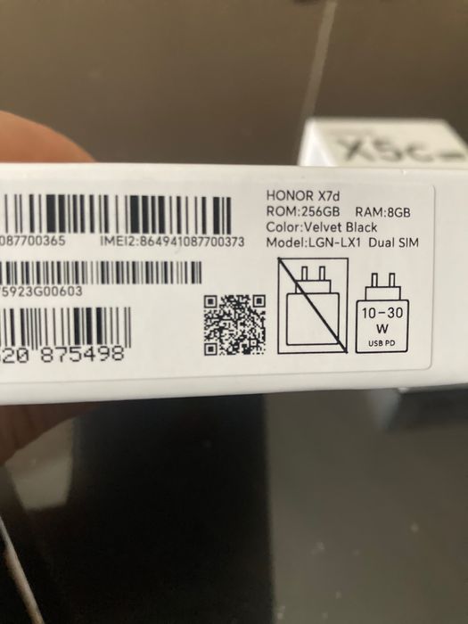 чисто нов телефон Хонор Х7D