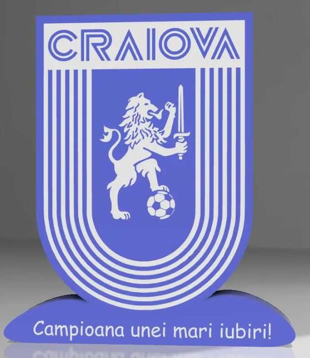 Lampă 3D personalizată cu sigla echipei tale preferate!