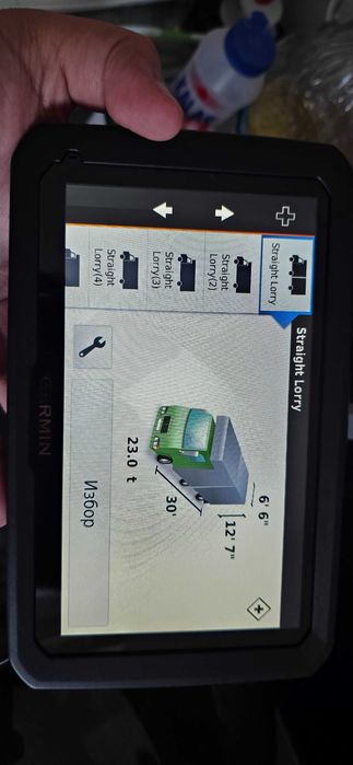 Навигация за камион Garmin Dezl 770 7 инча карти за цяла Европа и Турция пълен комплект