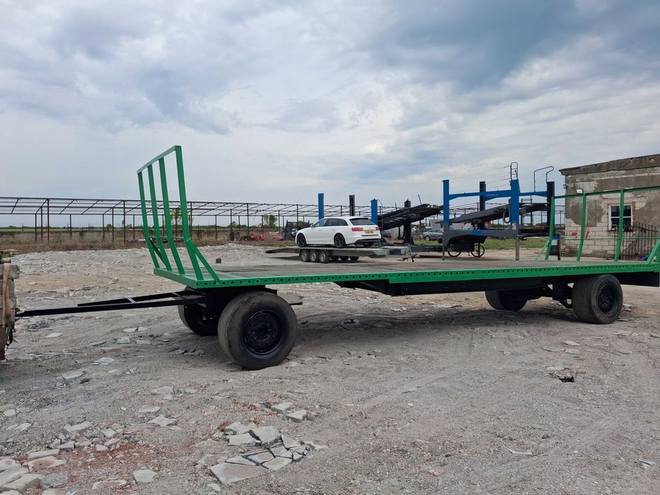 Vand trailer platforma baloti