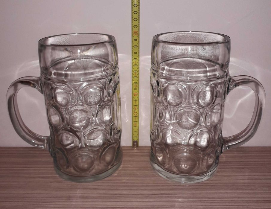 Баварски Порцелан за кафе, Каничка "Хисаря", Сервиз Стъклен, Халби 1л.