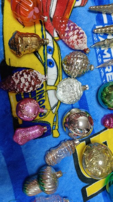Елочные игрушки СССР.
