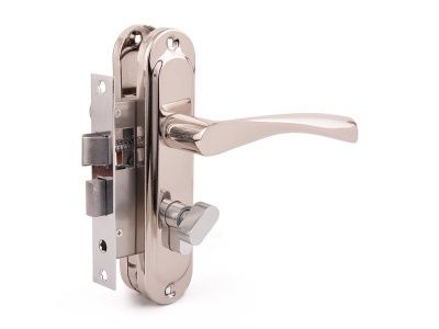 Установка замок на железный двери и сердичка алиштрамиз эшик очамиз