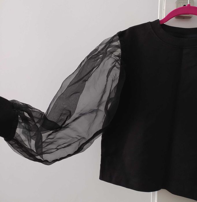 Bluza mâneci bufante M