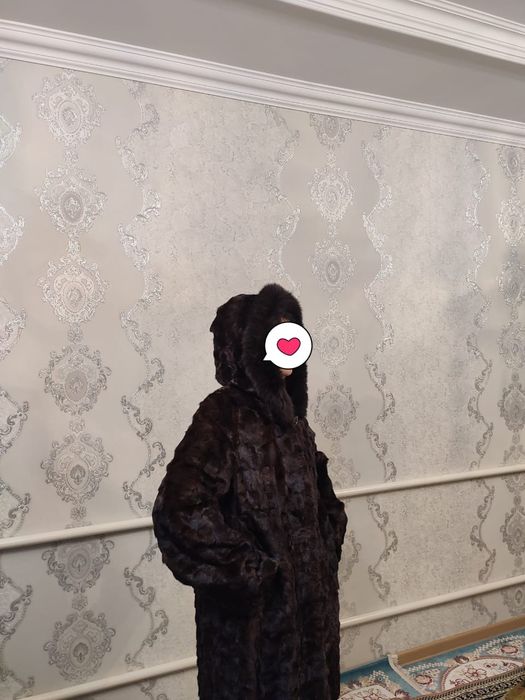 Шуба қара цвет көп киілмеген