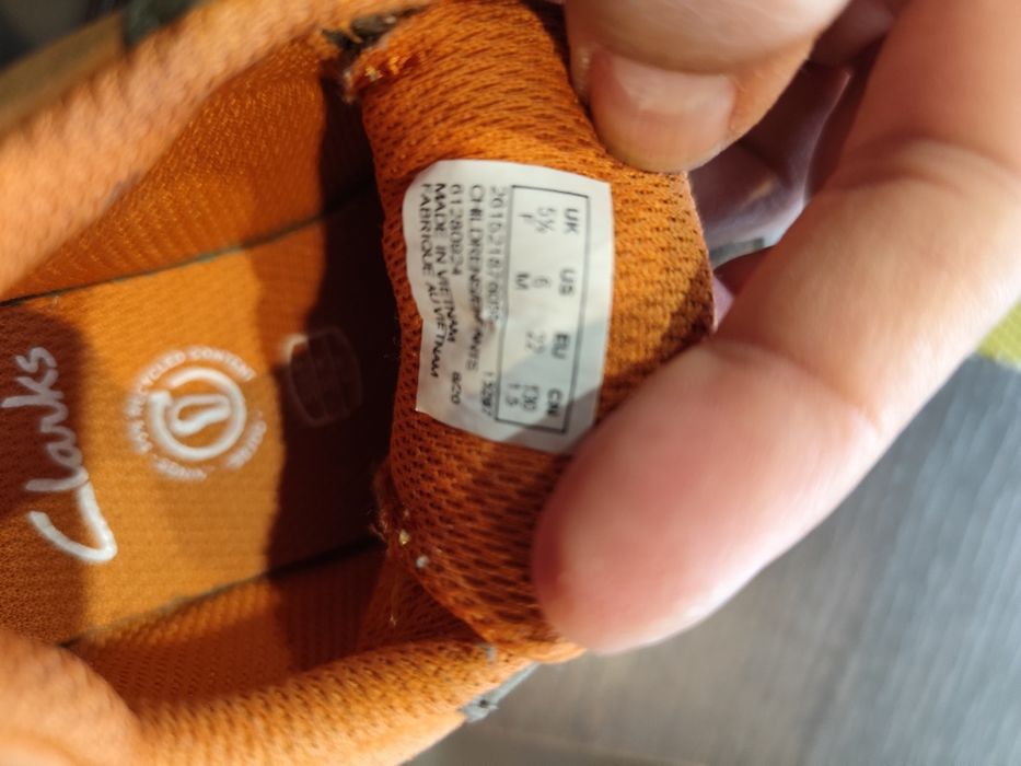 Детски обувки Clarks  22 номер