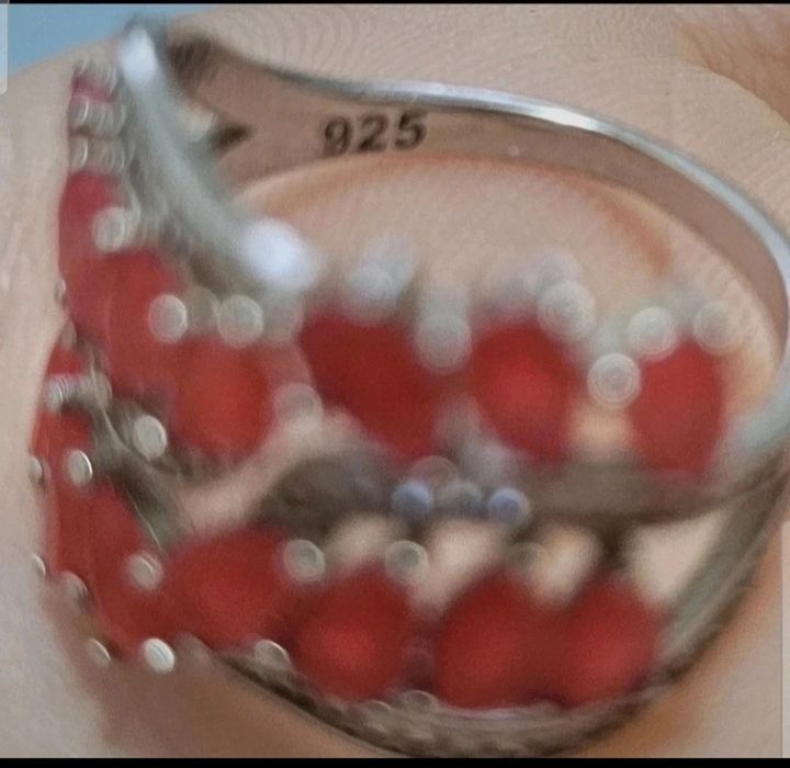 Inel nou superb din argint ștantat 925