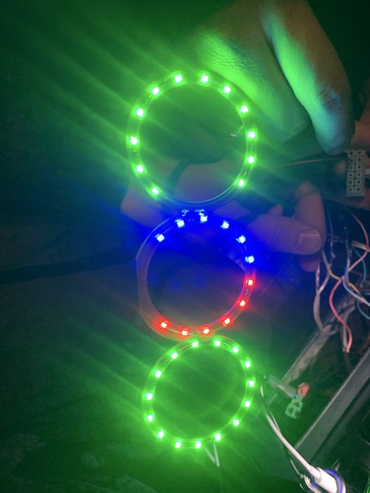 Подсветка печки пассат/голф