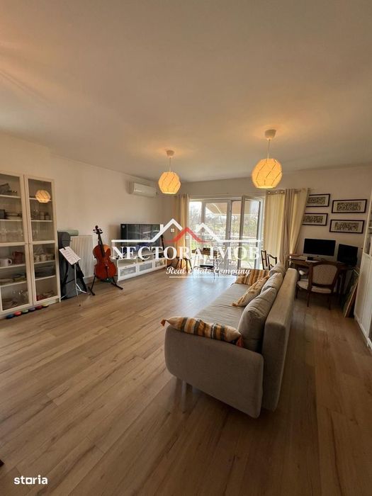 NECTORA IMOB Exclusivitate-Apartament SUPERB 3 cam cu TEREN si terasa