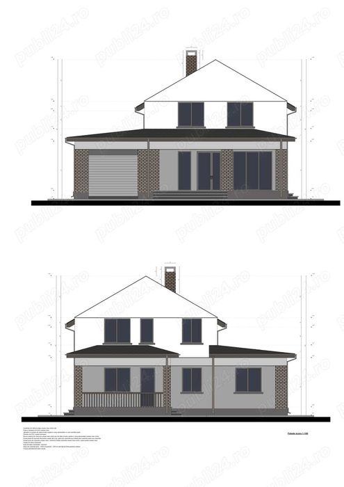 Proiecte case , hale , pensiuni , etc - Autorizatie de construire DTAC