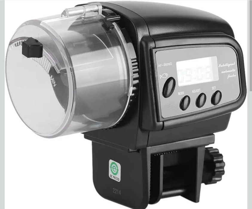 Дозатор за рибки с таймер, автоматична машина за аквариумна храна