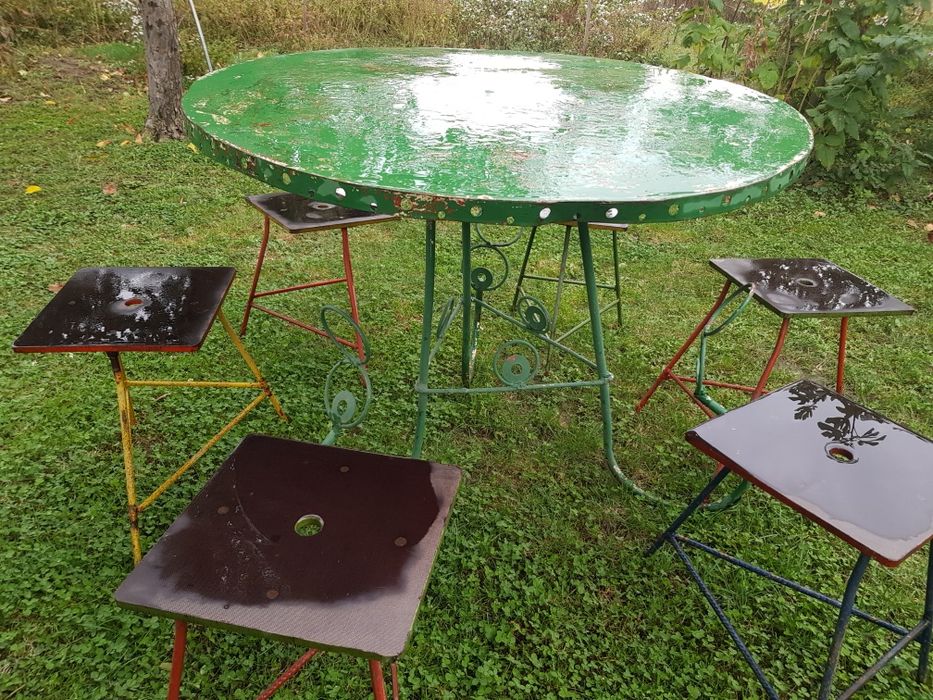 Градинска маса и столчета
