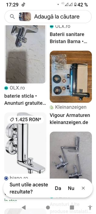 vând baterie duș, chiuveta , Grohe