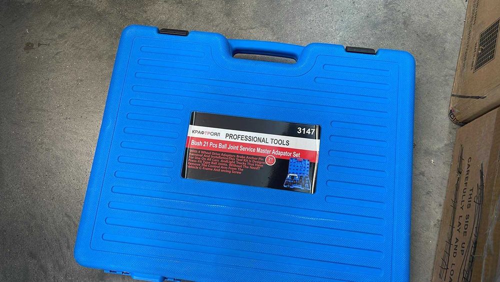 Комплект за демонтаж и монтаж на лагери, шарнири тампони 21ч Kraft