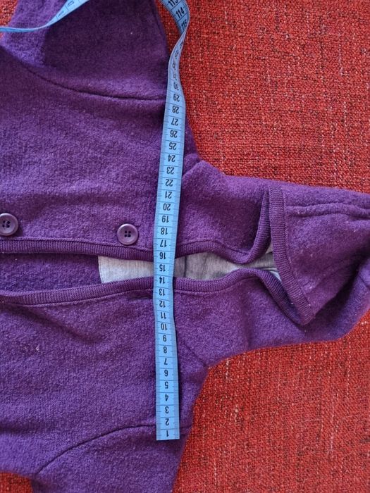 Overall din lână merinos fiarta