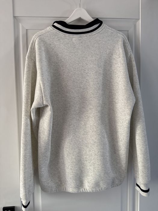 Белая оверсайз кофта