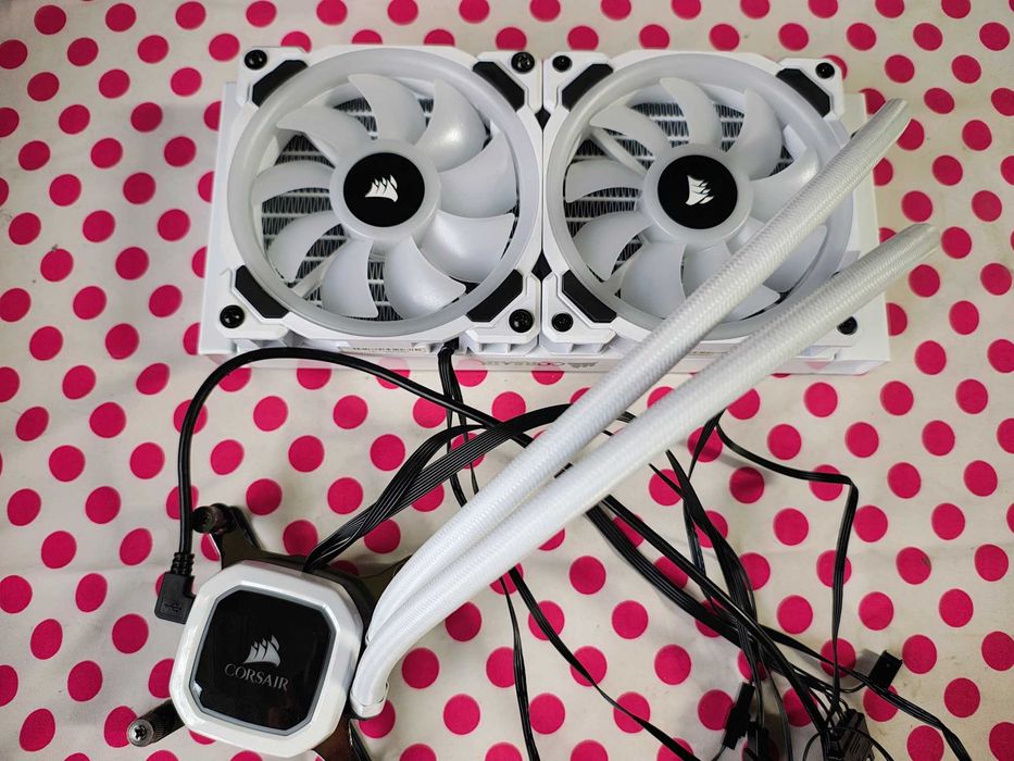 Cooler CPU Corsair Hydro H100i RGB Platinum SE White, Intel.
