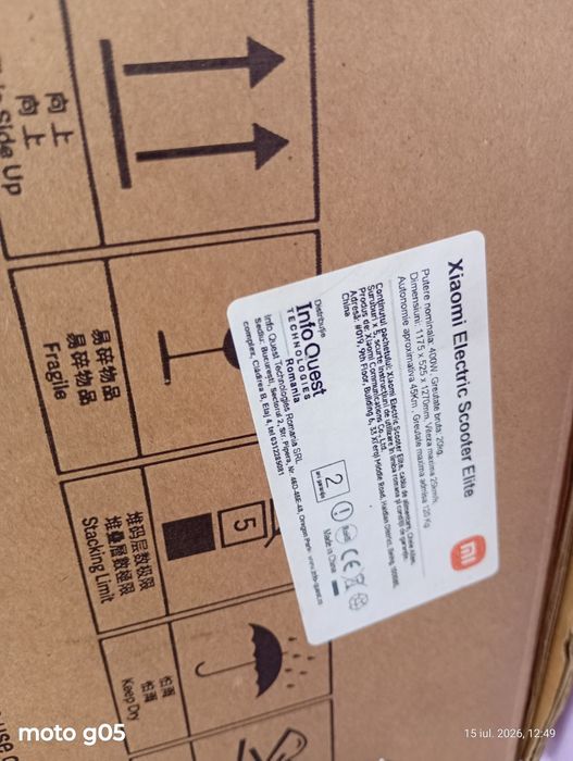 Vând trotinetă electrică Xiaomi  Scooter Elite 5,stare impecabilă