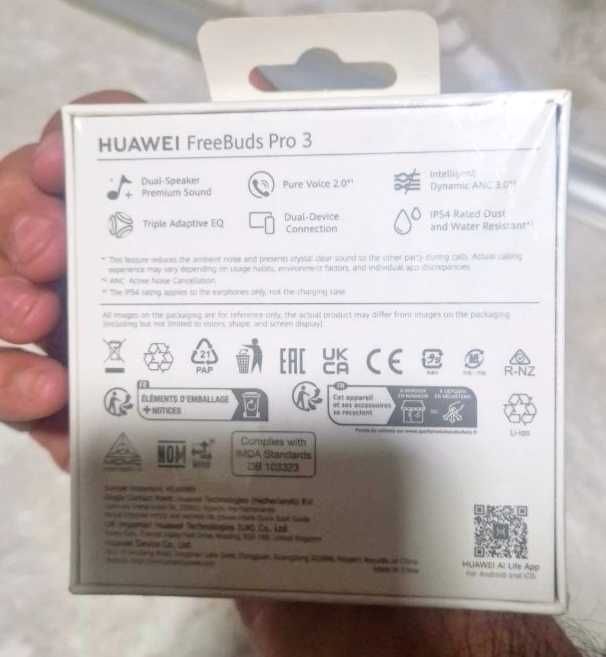 Huawei FreeBuds Pro 3, новые