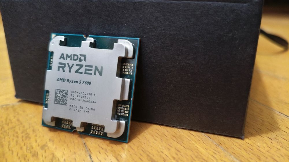 Ryzen 5 7600 AM5 + cooler stock | 6C/12T | gaming | DDR5