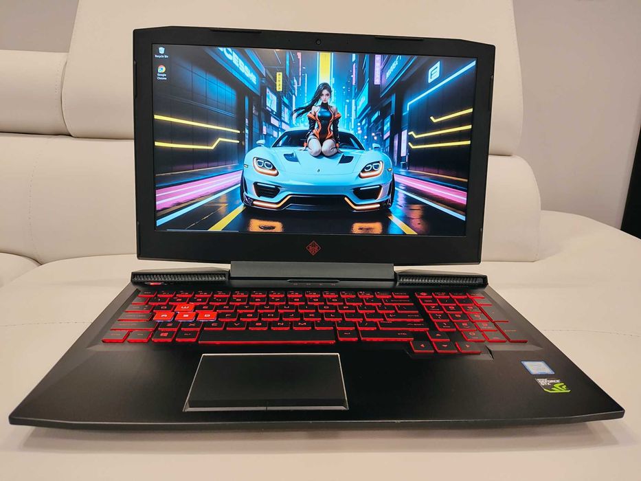 laptop gaming nou HP Omen ,intel core- i7-, video NVIDIA, ram 16 gb