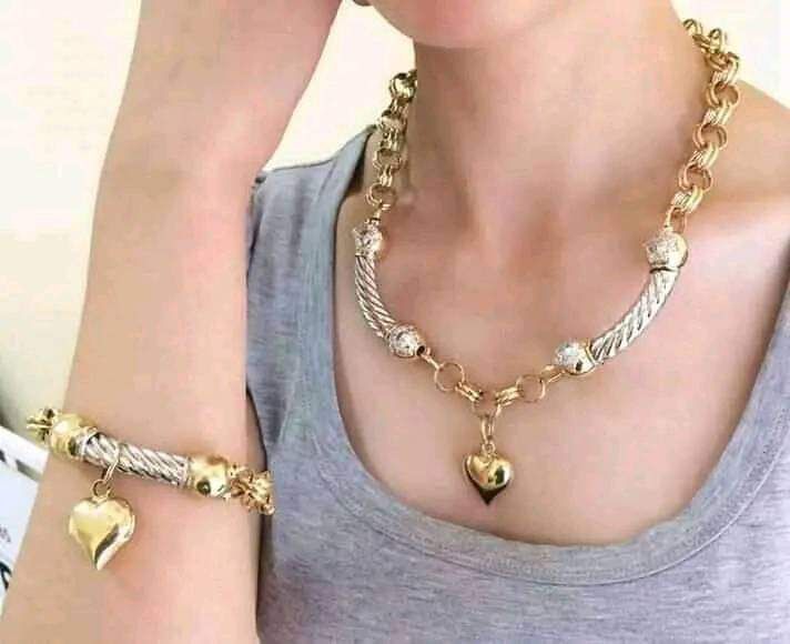 Дамски позлатени бижута с 14карата златно покритие