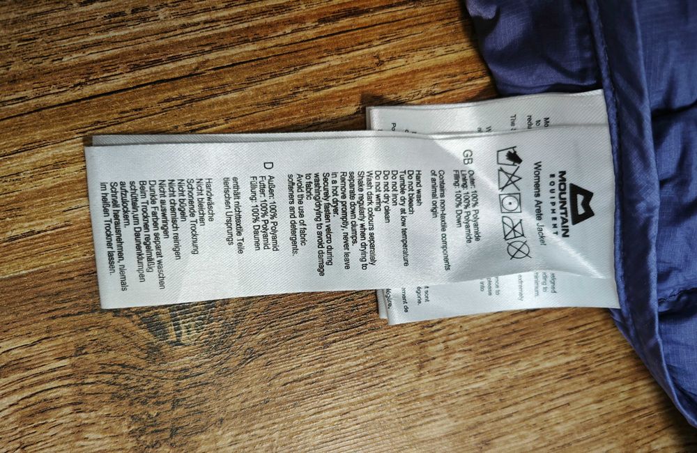 Mountain Equipment Helium Оригинално дамско яке с пух размер M