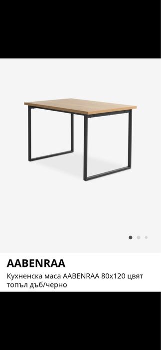 Нова кухненска маса