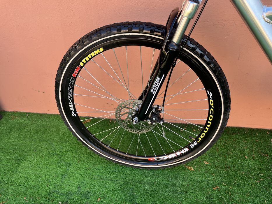 Алуминиев Немски Велосипед с Дискови Спирачки 26цола 8х3 Внос Германия