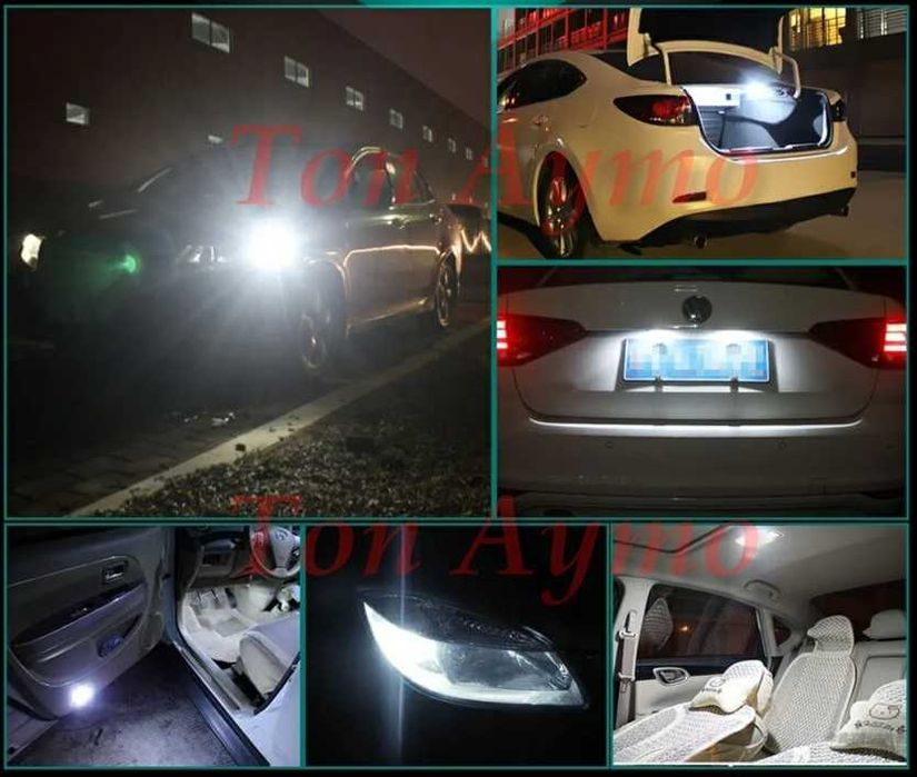 LED крушки T10 / W5W CANBUS Канбус Без Грешки Супер Ярки 12V