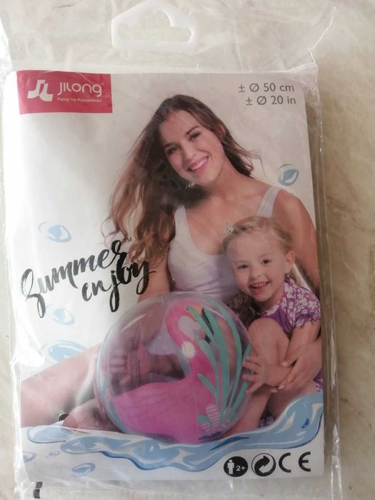 Нови надуваеми басейни,топка Фламинго,пояси Риба,плувки,очила.