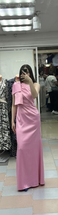 Платье розовая стандарт размер