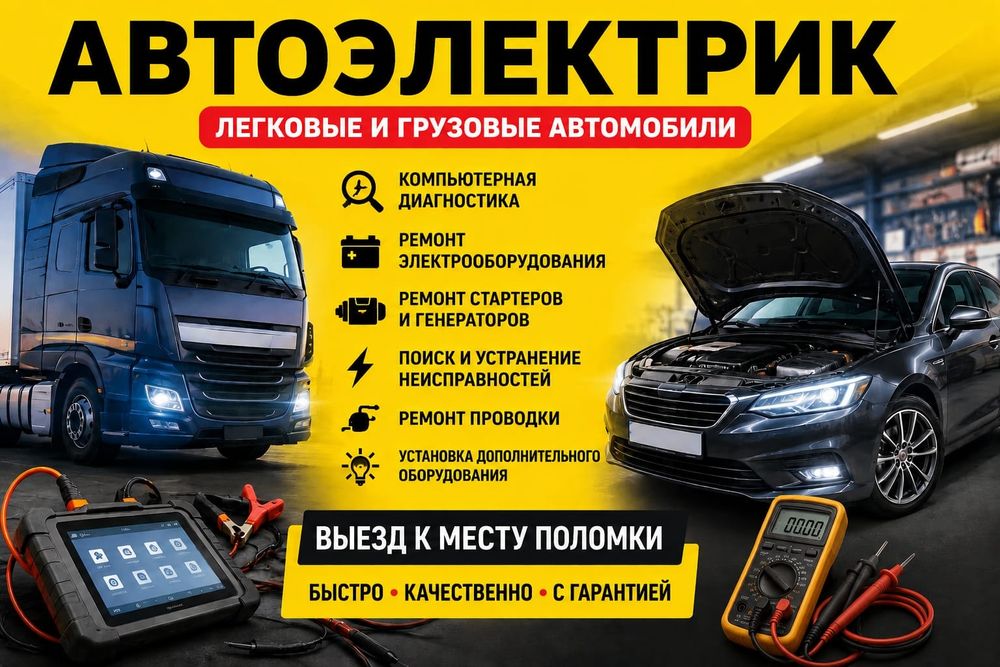 # Автоэлектрик на выезд