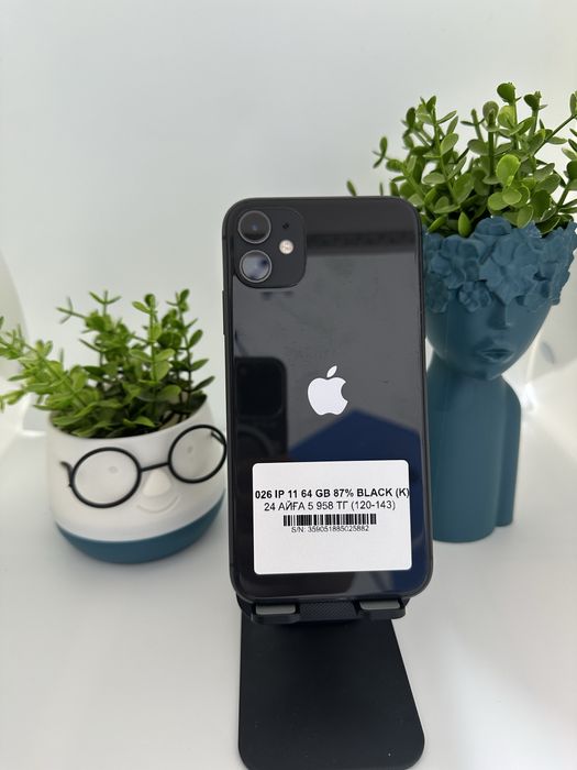 Iphone 11 64 Gb 87% 25882 / Pintel.kz 15/69