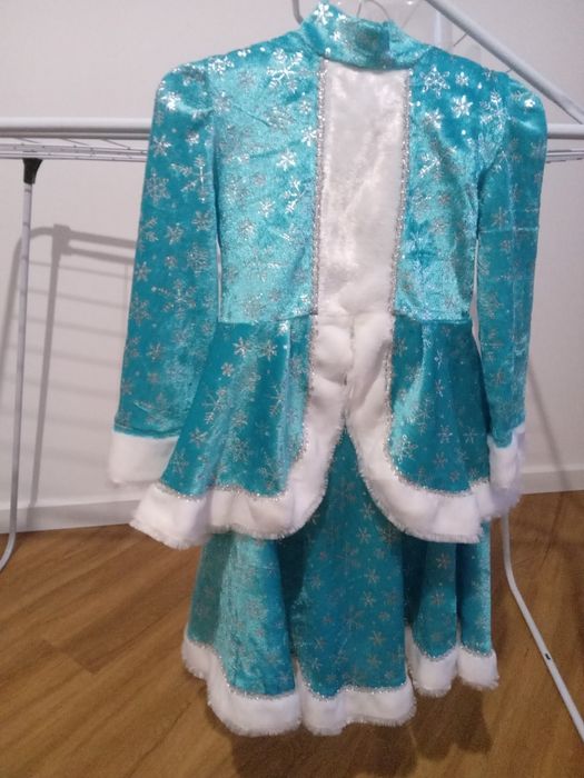 Костюм СНЕГУРОЧКА для девочки 6-7 лет