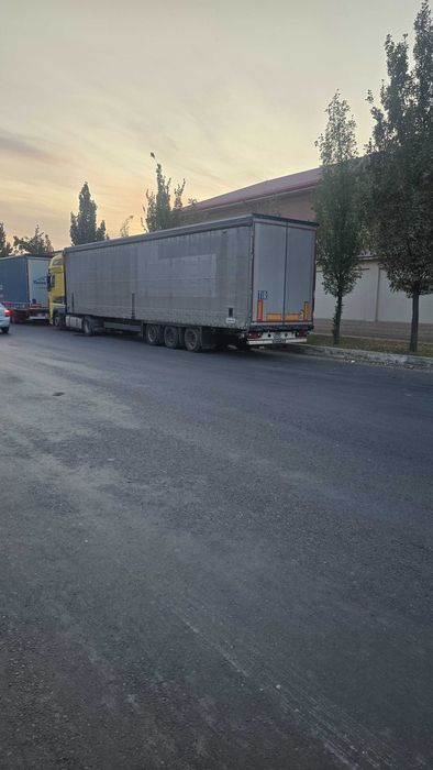 Комплект Тягач DAF 480 (EURO 6) с прицепом SCHMITZ Mega 105m3  FULL