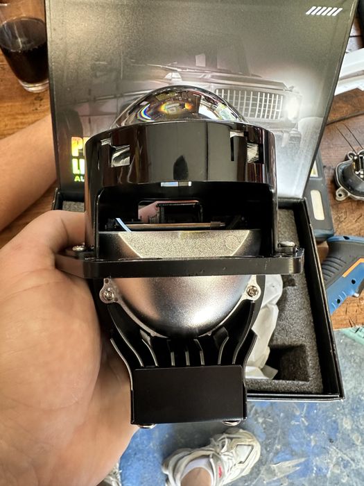 Lupe Bi Led auto 3 inch putere 55w lumionizitate 12000 lumeni